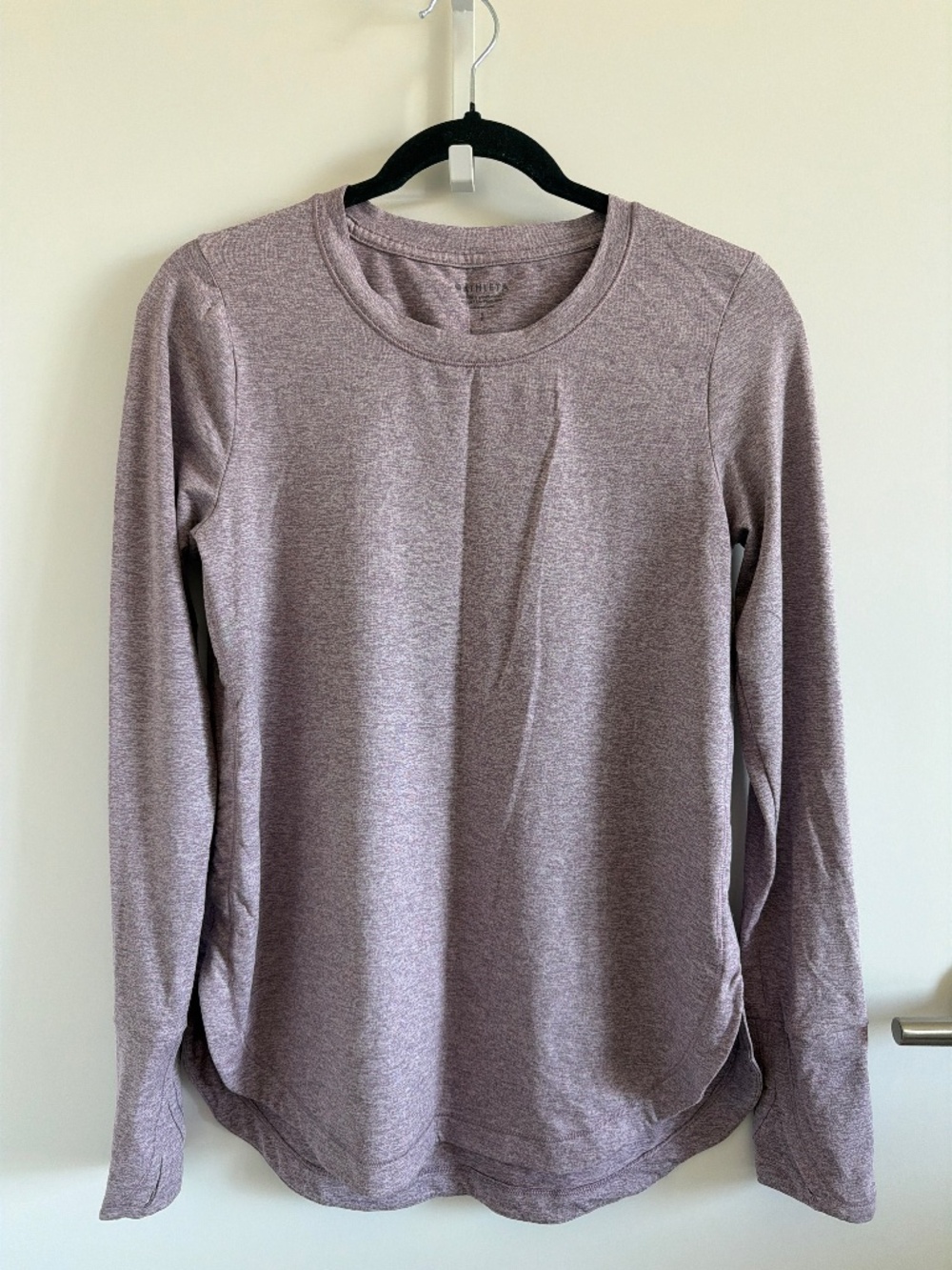 Athleta Lavender Long Sleeve Shirt Size S